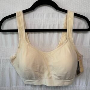 Truekind Daily Comfort Wireless Shaper Bra, Beige, Size XL, NEW with tags